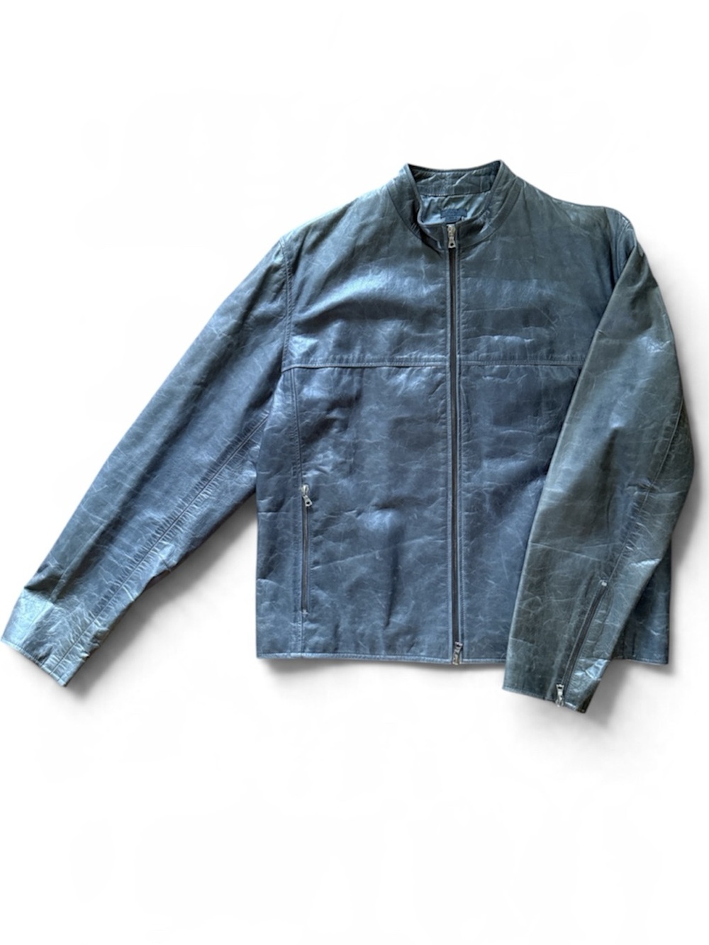 Men's M0851 Moto Jacket // Genuine Leather